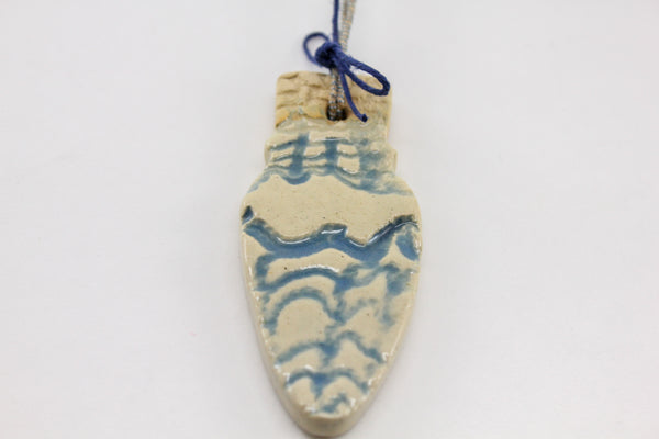 HOLIDAY - Handmade Ceramic Pottery ornaments $6.98 each or $23.98 for 4