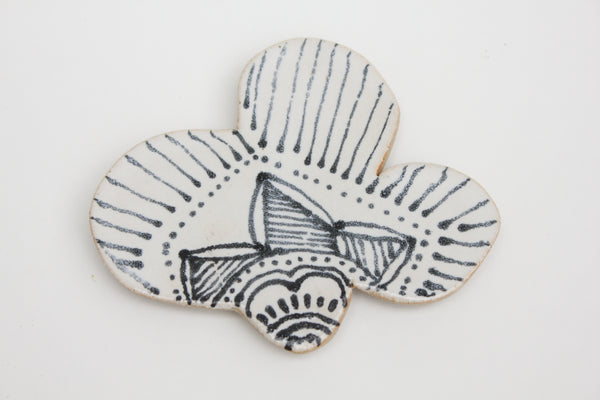 Handmade Ceramic Pottery Magnet