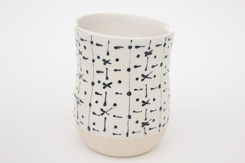 Handmade Ceramic Pottery Paint Water Cup – SamSam Pottery