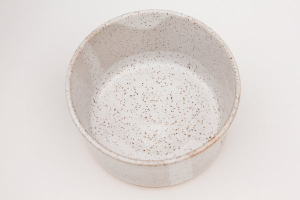Handmade Ceramic Pottery Dog Bowl